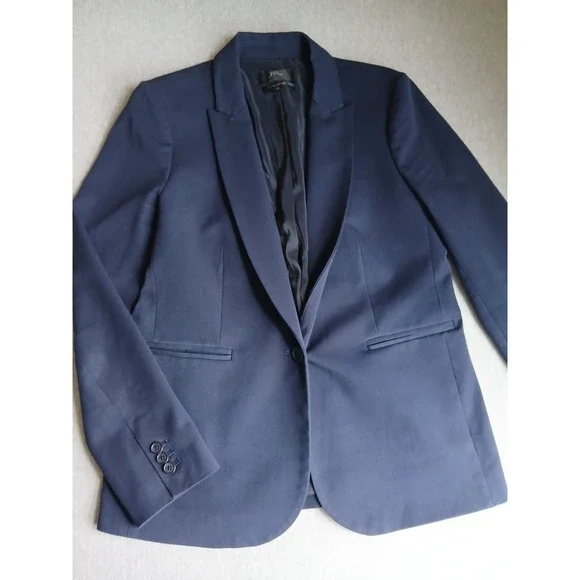 J Crew Blazer 10 Parke Navy Single Button Academia Capsule Preppy Norm Peake - Picture 2 of 16
